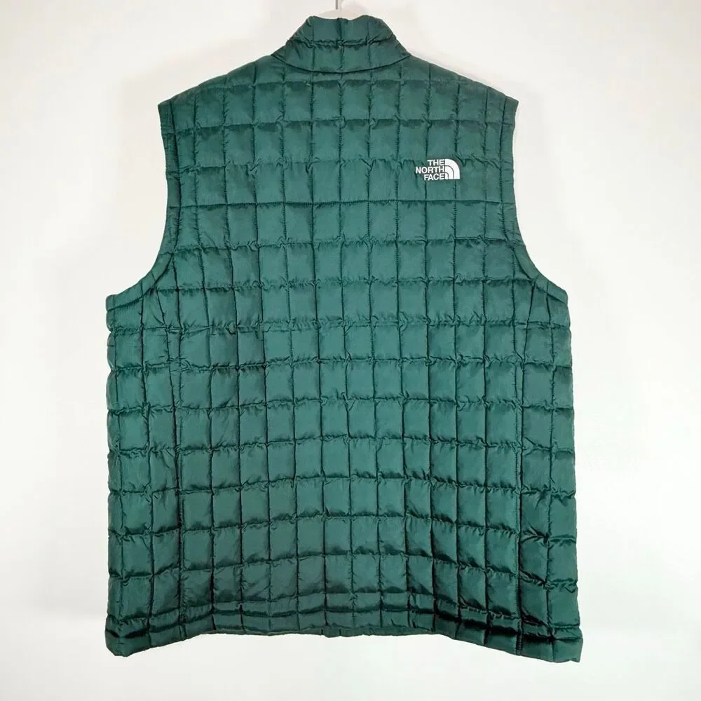 The North Face Men’s Thermal Insulation Vest in Deep Nori/Siren Green Puffer US